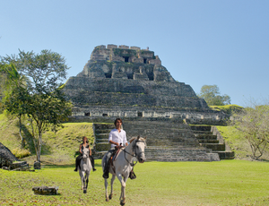 Xunantunich and Horseback Riding from Placencia